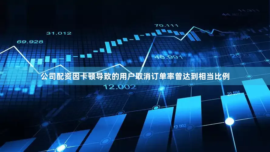 公司配资因卡顿导致的用户取消订单率曾达到相当比例
